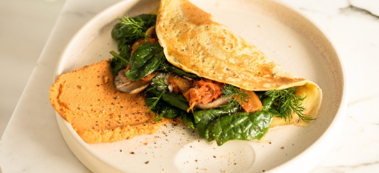 omelette from frontend mentor website